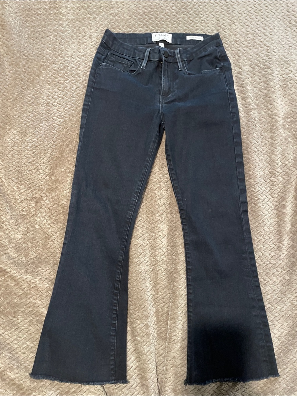 Frame Le crop Mini bootcut jeans
